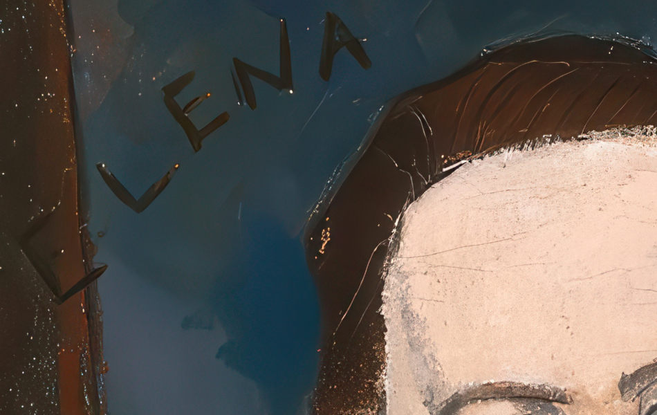 Elena Povolozky Word Written across Background